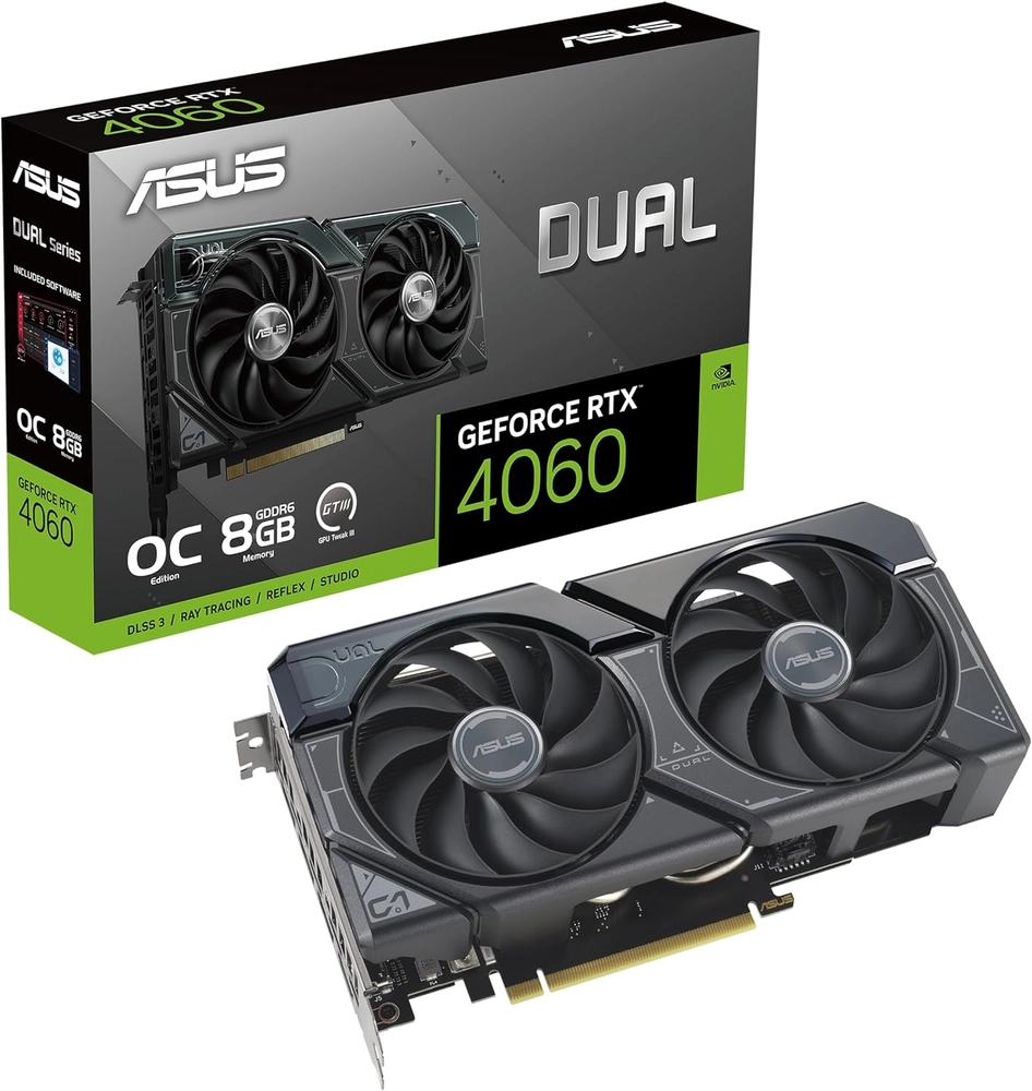 ASUS DUAL NVIDIA GeForce RTX 4060 OC