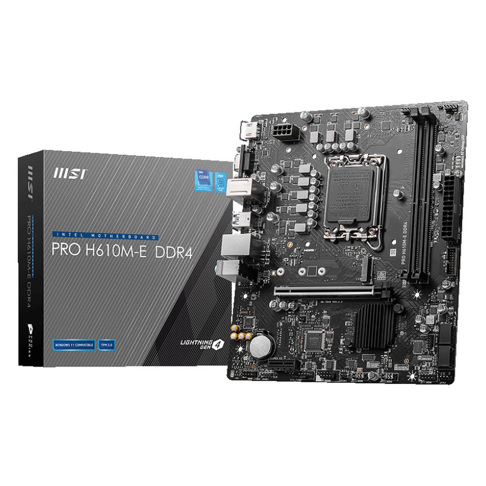 MSI Intel 1700 PRO H610M-E DDR4